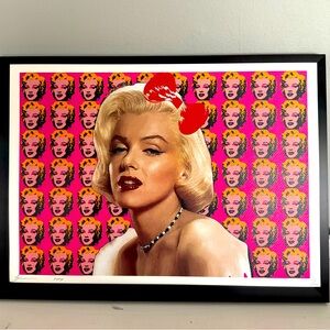 2024 Limited Edition Marilyn Monroe Pop Art “Death NYC” Screen Print 71 of 100